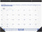 2022 Desk Calendar by AT-A-GLANCE, Monthly Desk Pad, 21-3/4" x 17", Standard, Blue/Gray (SW20000)