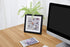Kiera Grace PH00670-7INT kieragrace KG Morgan Double Mat 9-Inch, Black Picture Frame, 9x9