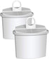 AQUA CREST TœV SœD Certified KWF2 Coffee Water Filter, Compatible with Braun Brita KWF2, 3105, 3107, 3112, 3116, KF600, KF580, KF510, KF190, KF180, KF157, KF150, KF145, KFT16 (Pack of 2)