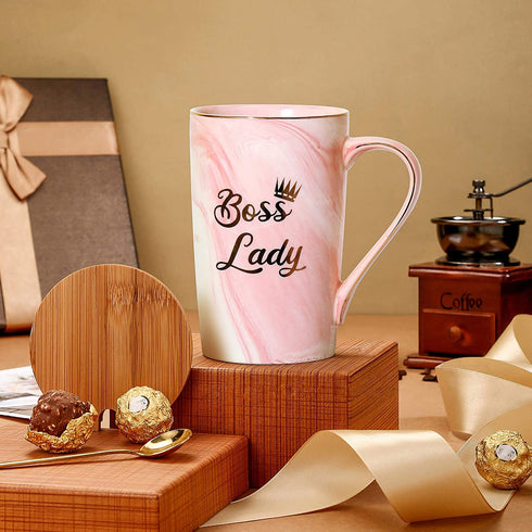 Boss Gifts For Women - Boss Lady Gifts For Women, Gifts For Boss Women, Boss Day Gifts For Women, Promotion Gifts For Women, Gifts For Female Boss, Boss Babe Gifts For Women, 14Oz Boss Lady Mug Gift