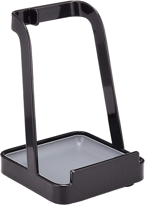 YAMAZAKI Home 2249 Tower Ladle Holder-Lid Stand for Utensils in Kitchen, Black