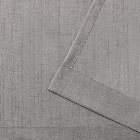 Exclusive Home Curtains EH7968-02 2-96G Loha Linen Grommet Top Curtain Panel Pair, 54x96, Beige