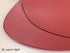 GabrielModu Placemats,Washable Table Mats for Dining Table,Waterproof Durable Reusable Non-Slip Heat-Resistant Stain- Resistant PVC Mats Kitchen,Easy Clean Wipeable Place Mat Set of 4, Wine Red