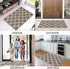 SHACOS Doormat 24"x36" Indoor Entrance Entryway Door Mat Non Slip Washable Front Door Rug Dirt Trapper Mat Entrance Rugs and Mats for Entry Mud Room Garage, Brown