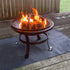 Fire Pit Mat”Stove fire mat?Retardant | Heat Resistant?Ember Mat and Grill mat?Absorbent Material? Protect Your Deck, Terrace, Lawn or Campground from Embers?Waterproof Backing?Washable (36"×36")