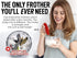 Zulay Original Milk Frother Handheld Foam Maker for Lattes - Whisk Drink Mixer for Coffee, Mini Foamer for Cappuccino, Frappe, Matcha, Hot Chocolate by Milk Boss (Ruby Red)