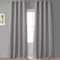 HPD Half Price Drapes Grommet Faux Linen Room Darkening Curtain (1 Panel) 50 X 120, BOCH-LN1857-120-GR, Oatmeal
