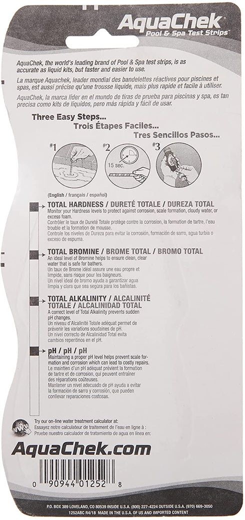 Blue Wave NP210 Bromine Swimming Pool Test Strips, 1-Pack