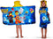 Franco Kids Bath Hooded Towel Wrap, 24 in x 50 in, Lego Movie 2