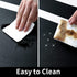 Finchitty Kitchen Mat, Cushioned Anti Fatigue Mat for Kitchen Floor, 17.3"x28", Anti Skid Waterproof Kitchen Rug, Heavy Duty PVC Ergonomic Comfort Mat for Kitchen, Sink, Office and Laundry, Black