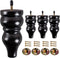 6 inch Legs for Furniture Set of 4 Wood Couch feet Set of 4 for Sofa Armchair Ottoman Coffee Table etc (6 inch Legs)