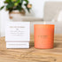 Hibiscus & Palmwood Scented Candles, Scented Candle | Highly Scented Candles for Home, 8 oz 45 Hour Burn | All Natural Soy Candles, Soy Candle, Aromatherapy Candle with Pink Glass Jar