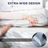 Ultrablock Mattress Bags for Moving or Storage 6 Mil Plastic Cover, Tear and Puncture Resistant, Non-Slip Grip, Extra Thick Twin Size Bag Moving Supplies