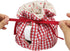 CEMGYIUK Tea Cosy,Creative Kitchen Tea Pot Dust Cover,Teapot Cozy Breakfast Warmer,Tea Pot Cover Insulation and Keep Warm,Tea Kettle Quilt for Home Kitchen Table Hotel Tea Party Restaurant (Red)