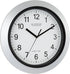 La Crosse Technology WT-3129S 12 Inch Atomic Analog Wall Clock-Silver, 12"