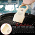 Wood Grill Scraper - Wooden Alternative for A BBQ Grill Brush, Made from Natural Beech Hardwood - Uses The New EasyShape Technology for Safe Cleaning & Bristle Free Barbecue