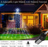MUYUN Christmas String Lights 317 LED Star Waterfall Twinkle Fairy Lights for Christmas Decorations Party Wedding Indoor Outdoor Decorative Lights (White)