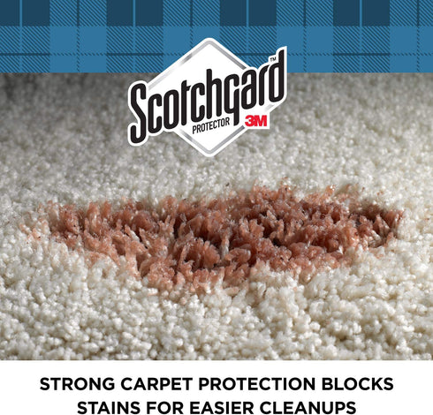Scotchgard Rug & Carpet Protector, 17 Ounces, Blocks Stains, Makes Cleanup Easier