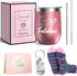 Birthday Gifts for Women, Tumbler Gifts Set for Women Mom, Retirement Gifts for Women, 12OZ Insulated Tumbler with Lid Funny Gifts for Women Mom Grandma Sister Teacher Wife, Aunt, Friend