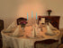 12 Pack Tall Taper Candles - 10 Inch Light Blue - Turquoise Dripless, Unscented Dinner Candle - Paraffin Wax with Cotton Wicks - 8 Hour Burn Time.