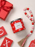 Valentine™s Day Scented Candle Gift Champagne Secented Natural Soy Candle 3 Wick Large Jar 14 oz Sweet Party Decor