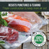 Keep Fresh Food Vacuum Sealer Rolls (11" x 50', 2 Rolls), 3.5mil Food Storage Bags for Sous Vide and Freezer Storage, Food Saver Rolls (100 Feet)