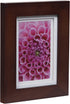 Gallery Solutions Wall Mount Double Mat Picture Frame, 4" x 6" With Mat or 5" x 7" Without Mat, Walnut,17FW1477