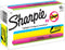 Sharpie 27009 Pocket Style Highlighters, Chisel Tip, Fluorescent Pink, Box of 12