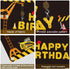 Luxiocio Construction Birthday Party Banner Backdrop with Balloon Garland Arch Supplies, Construction Themed Happy Birthday Poster Decorations, Dump Truck Birthday Party Decor Sign for Outdoor Indoor