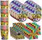 70's Birthday Party Supplies Set Plates Napkins Cups Tableware Kit for 16