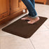 GelPro NewLife Designer Comfort Ergo-Foam Anti-Fatigue Kitchen Floor Mat, 20"x32", Leather Grain Truffle