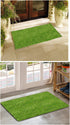 QYH Artificial Grass Doormat Indoor Outdoor Green Lawn Rug Pet Turf for Dogs Pee Pad Synthetic Grass Door Mat Fake Grass for Entrance Way (16" x 24")