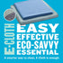 E-Cloth Kitchen Cleaning Kit, Premium Microfiber Cleaning Cloth with Scrubber, Ideal Cleaning Supplies for Kitchen Sinks and Dish Scrubber, 100 Wash Guarantee, 2 Cloth Set