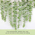Eucalyptus Wall Hanging Decor, Artificial Eucalyptus Wall Decor, Boho Wall Decor for Bathroom, Bedroom ,Farmhouse, Kitchen,Living Room Decorations