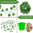 12 Pack 84 Ft Fake Vines for Bedroom Decor Artificial Ivy Leaves Greenery Garland Hanging Plants for Home Wedding Arch Wall Patio Garden Decor