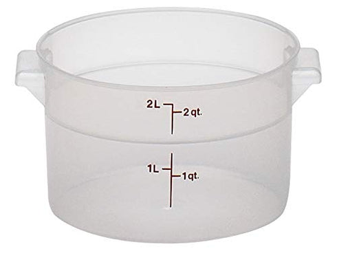 Cambro RFS2PP190 Translucent Rounds 2 qt