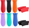 10 Pcs Non-Slip Silicone Hot Handle Holder & Assist Grips, Potholder for Cast Iron Skillets, Heat Resistant Handle Cover Sleeve for Frying Pans, Casserole, Cookware Handles