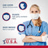 MADE IN USA -ASTM Level 3 - Disposable Face Masks - 3-ply - 50ct - Adjustable Fit