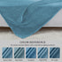 Inhand Fleece Throw Blankets, Super Soft Flannel Cozy Blankets for Adults, Washable Lightweight Fuzzy Blanket for Couch Sofa Bed Office, Throw Size Warm Plush Blankets for All Season (50"—60", Blue)
