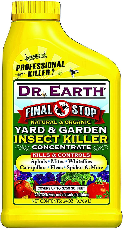 Dr. Earth INC 1022 Garden Insect Killer, 24-Ounce Insecticide, 24 oz