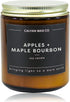 Calyan Wax Soy Wax Candle, Apples & Maple Bourbon Scented Candle for The Home | Premium Candle with Essential Oils | 7.2 oz 57 Hour Burn | Natural Soy Candle in Amber Glass Jar | Aromatherapy, Gift