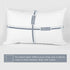 Edow Luxury Soft Pillows for Sleeping, Fluffy Down Alternative Polyester Fiber Filled Pillow, Home&Hotel-Collection, Machine Washable