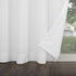 Sun Zero Marina Indoor/Outdoor UV Protectant Energy Efficient Grommet Curtain Panel, 54" x 95", White
