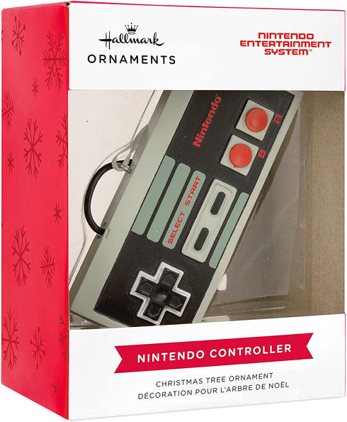 Hallmark Nintendo Entertainment System NES Video Game Controller Christmas Ornament