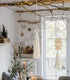 Macrame Wall Hanging Boho Wall Decor Gold Metal Wall Art Boho Tassel Home Wall Pediments 2 Pcs