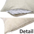 ZUEXT Spring Floral Love Throw Pillow Covers 16x16 Inch, Set of 4 Square Cotton Linen Outdoor Cushion Pillowcases for Sofa Couch Home Decor Valentines Mother's Birthday Day Housewarming Gift
