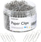DANRONG 650 PCS Paper Clips Assorted Sizes, Small Medium and Large (1.1", 1.3" & 2"), Paperclips for Office, School, Home Supplies-Silver