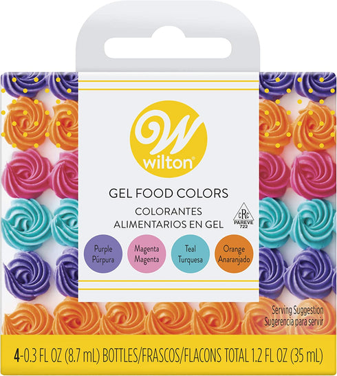 Wilton Neon Gel Food Color Set