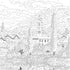 Dimensions 73-91661 Village Lake Afternoon Paint by Numbers for Adults, 14'' W x 20'' L