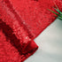 SoarDream Sequin Table Runner Red 2 Pieces 12x72 Inch Valentines Decoration Glitter Table Cover Fabric Birthday Party Table Decoration